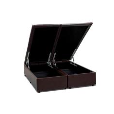 Imagem de Cama Box Bau King Universal Courano Brown 193X203x35 Costa Rica