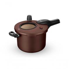 Imagem de Panela De Pressão C/ Visor Superior 4.5 L Chocolate Mta 6603