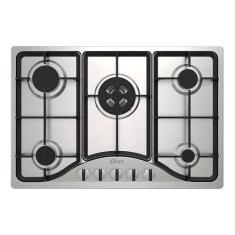 Imagem de Cooktop A Gas 5 Bocas Semi Profissional 88x63cm Inox Oster, Aço inoxid