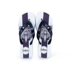 Imagem de Chinelo Borracha Masculino Estampa Motoqueiros Praia