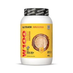 Imagem de Whey Protein Concentrado W100 Havanna Sabor Dulce Leche Pote - Nutrata