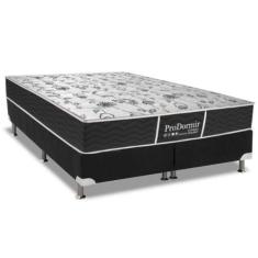Imagem de Cama Box Viúva: Colchão Molas Bonnel Probel  Prodormir Sleep + Base Cr