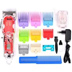 Imagem de Máquina De Cortar Cabelo Barba Bigode Bivolt Transparente NG407  Wmark