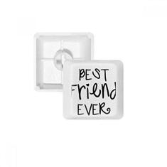 Imagem de Friendship Best Friend Ever Palavras Teclado Mecânico PBT Kit de Atualização para Jogos