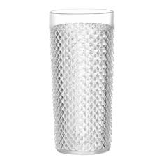 Imagem de Copo Diamante 500ml Plástico Crystal Transparente 438-10 - Niquelart
