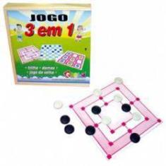 Mini Tabuleiro Jogo De Dama E Trilha Infantil Estojo Em Mdf - Angry Bee -  Jogos - Magazine Luiza