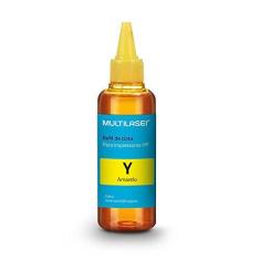 Imagem de Multilaser RF004 Refil De Tinta Amarelo para HP, 100 ml, Amarelo