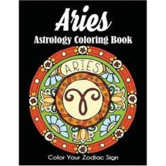 Imagem de Aries Astrology Coloring Book