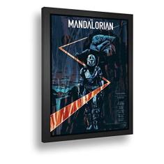 Quadro Decorativo Poster Star Wars O Mandaloriano 03