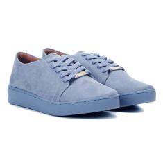 Imagem de Tênis Vizzano Cano Baixo Camurça Feminino - Azul