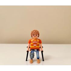 Imagem de BONECO PLAYMOBIL - MULETAS - CONSTELAÇÃO FAMILIAR