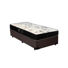 Imagem de Cama Box Solteiro Colchão Espuma D33 Bambo Branco Ducci + Box Sintétic