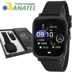 Imagem de Relógio Smartwatch Tuguir Preto Digital 1 Ano de Garantia com Selo Ana