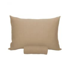 Imagem de Lençol De Elástico 1 Peça Portallar Doce Vida Bege Caqui Queen