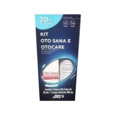 Imagem de Kit Mundo Animal Oto Sana 20ml e Otocare 100ml Para Cães e Gatos