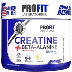 Imagem de CREATINA + BETA ALANINA - 225G NATURAL - PROFIT PROFIT LABORATÓRIO 
