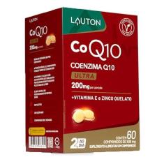 Imagem de Coezima Q-10 Lauton com Tocoferol + Zinco Quelato 60 Comp