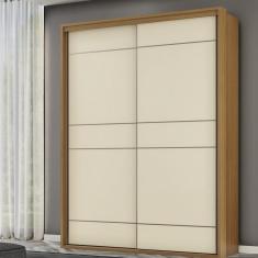 Imagem de Guarda Roupa Casal 2 Portas de Correr 100 mdf Qualitá Belmax