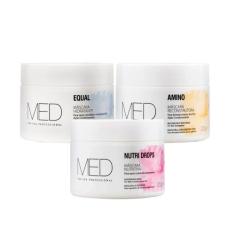 Imagem de Cronograma Capilar Med for You - 3 Máscaras 200gr (Hidratação, Reconst