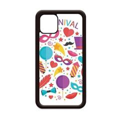 Imagem de Capa para iPhone 12 Pro Max Balão Bowknot Balloon Brazil Carnaval para Apple Mini Mobile Case Shell