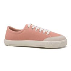Imagem de Tênis Feminino Casual Passeio Conforto Rosa-Feminino