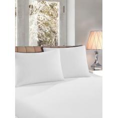 Imagem de Jogo De Lençol Casal  3 Pçs Com Elástico 100% Algodão - Malha  ( Fio P