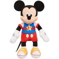 Imagem de Disney Junior Mickey Mouse Funhouse Cantando Divertido Mickey Mouse 13 Polegadas Luzes e Sons Característica Plush, Sings The Wiggle Giggle Song, by J
