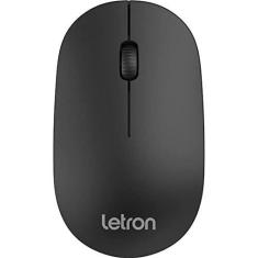 Imagem de Mouse Sem Fio Office Slim Preto Letron