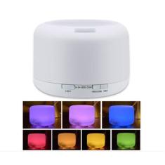 Imagem de Difusor Aromatizador Umidificador Ultrassonico Com Controle Remoto E 7