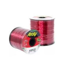 Imagem de Linha Monofilamento Araty Red Spider 1/4LB 0.60mm 21,4kg 351m