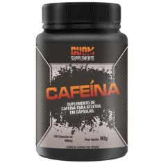 Imagem de Cafeina Anidra 210Mg Por Capsula 120 Caps - Duom Supplements