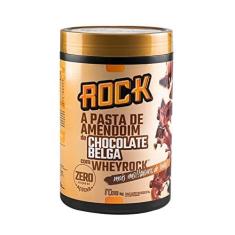 Imagem de Pasta de Amendoim com Whey - 1000G Chocolate Belga - Rock Peanut, Rock Peanut