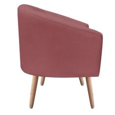 Imagem de Namoradeira Stella 02 Lugares Linho Whisky Rosê A106