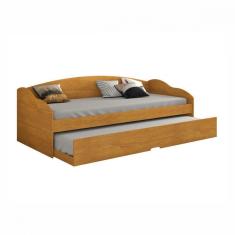 Imagem de Sofa Cama Com Auxiliar Funny Iii Cinamomo Conquista Cinamomo