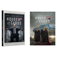 Imagem de Box DVD House Of Cards Temporadas 1 e 3 Completas (8 DVDs)