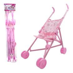 Imagem de Carrinho De Boneca Guarda-chuva: Leve, Fácil Montagem - Rosa