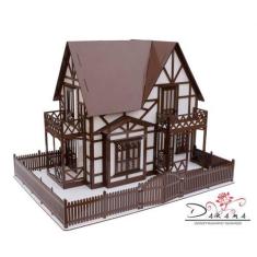 Imagem de Casa De Bonecas Para Mini Bonecas Compatível Com Lol E Polly Modelo Cl