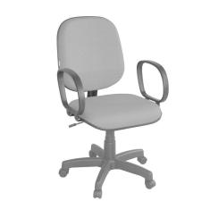 Imagem de Cadeira Giratória Com Braço Diretor Cinza