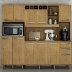 Imagem de Armário De Cozinha 11 Portas 2 Gavetas Petra Valdemóveis - Valdemoveis