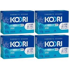 Imagem de 4Un Sabonete Vegetal Koori Antibac Sport Barra 150G Davene