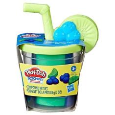 Imagem de MASSA DE MODELAR PLAY-DOH SMOOTIE DIVERTIDO - HASBRO - KIWI/MIRTILO - VERDE/AZUL