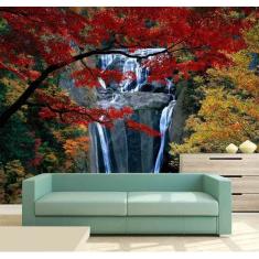 Imagem de Papel de Parede - Painel Adesivo Cachoeira 3D 3M² na 065