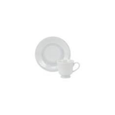Imagem de Xícara Café com Pires 60 ml Porcelana Schmidt - dec. Arabesco