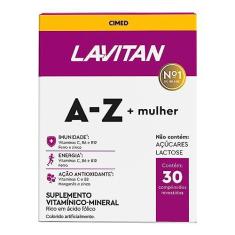 Imagem de Multivitamínico Lavitan AZ Para Mulher Com 30 Comprimidos