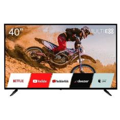 Imagem de Smart TV DLED 40" Multilaser Full HD Experience TL056