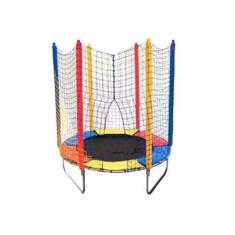 Imagem de Cama Elástica 1,83 Cm Colorida Importada Yeladim