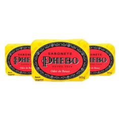 Imagem de Kit 3 Sabonetes Em Barra Phebo Odor De Rosas 90G