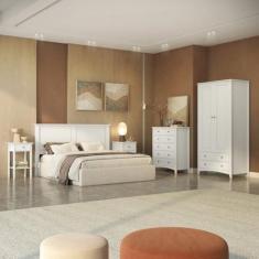 Imagem de Guarda-roupa 2 Portas 2 Gavetas - Olivia 52cm X 90 Cm X 180cm Branco