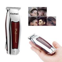 Imagem de Máquina Acabamento Cabelo Barba S/Fio 110/220 Envio Rápido - KEMEI 916