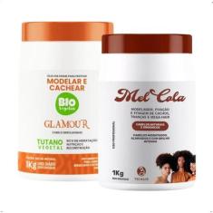 Imagem de Kit Mel Cola 1kg + Óleo em Creme para Pentear Tutano Bio 1Kg - Trihair